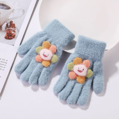Guantes Infantiles de Invierno Suave Cobertura Total Diseño Adorable - Image 9