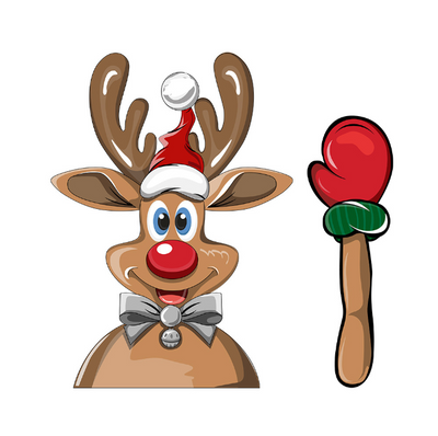 Pegatinas Navideñas Santa Claus para Parabrisas y Limpiaparabrisas - Image 38