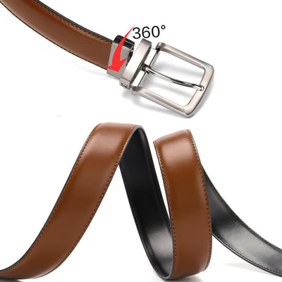 Cinturón para Hombre con Hebilla Giratoria Automática - Image 14