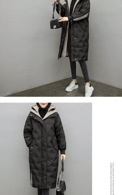 Abrigo Suelto Acolchado Estilo Coreano para Mujer - Image 15