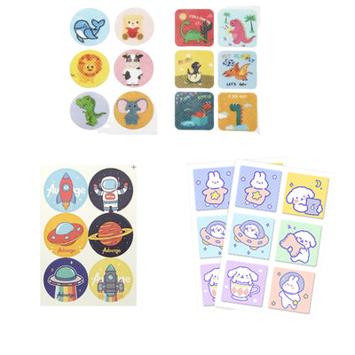 Stickers Infantiles Orgánicos de Tela No Tejida con Diseños Divertidos - Image 5