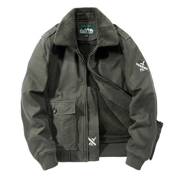 Chaqueta Casual de Algodón Premium
