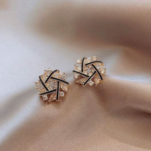 Aretes de Plata 925 Temperamento Minimalista Aguja - Image 5
