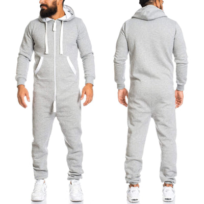 Pijama Enterizo para Hombre con Capucha y Cierre - Image 11