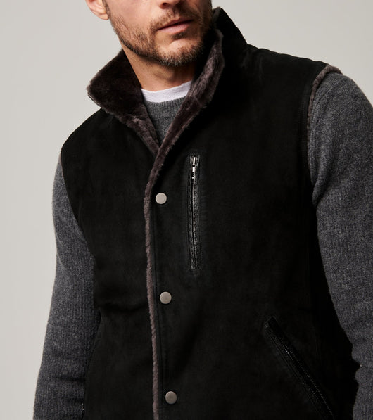 Abrigo de Invierno con Cuello Vuelto y Bolsillos - Diseño Elegante Bicolor - Image 12