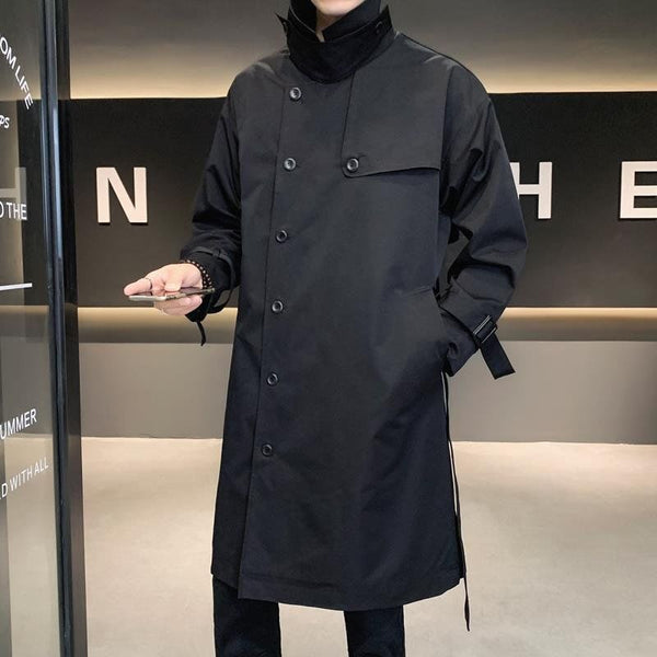 Gabardina Clásica para Hombre Primavera Otoño Elegancia Sofisticada