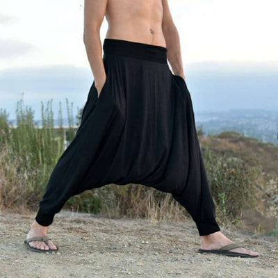 Pantalones Harem Cómodos de Tiro Bajo - Image 12