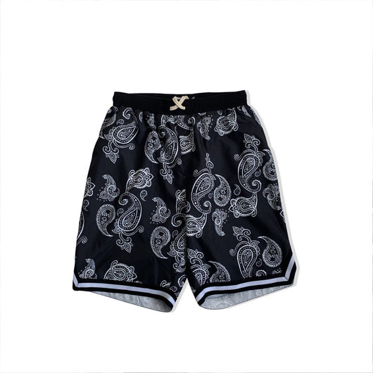 Shorts de Baloncesto Cashew Stripe para Hombre - Image 5