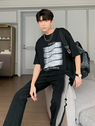 Playera Manga Corta para Hombre Estilo Urbano Tendencia - Image 10