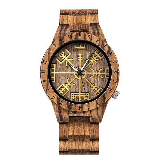 Reloj de Madera Ebony Leisure - Elegancia Natural - Image 5