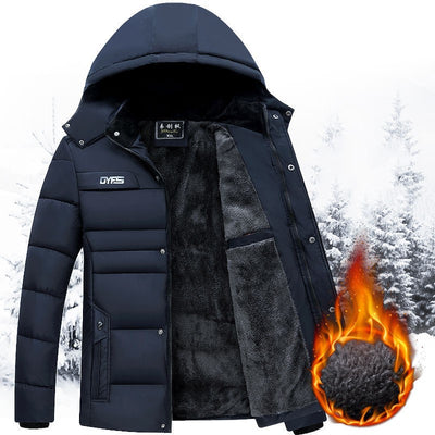 Chaqueta Acolchada Térmica para Hombre Adulto Mayor - Image 10