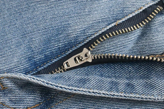 Jeans Retro Cintura Alta con Estampado Ángel Holgados Americanos - Image 12