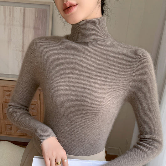 Polera Térmica Ajustada para Mujer - Base Interior Elástica Otoño Invierno - Image 5
