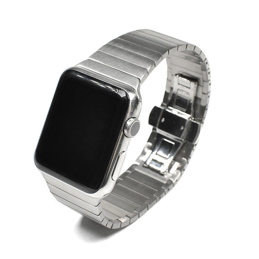 Correa Metálica de Acero Inoxidable Compatible con Apple Watch - Image 6