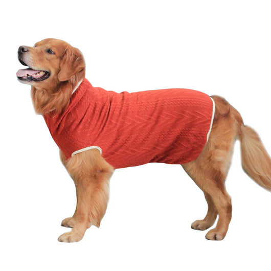 Suéter Vintage para Perros con Cuello Alto - Invierno - Image 2