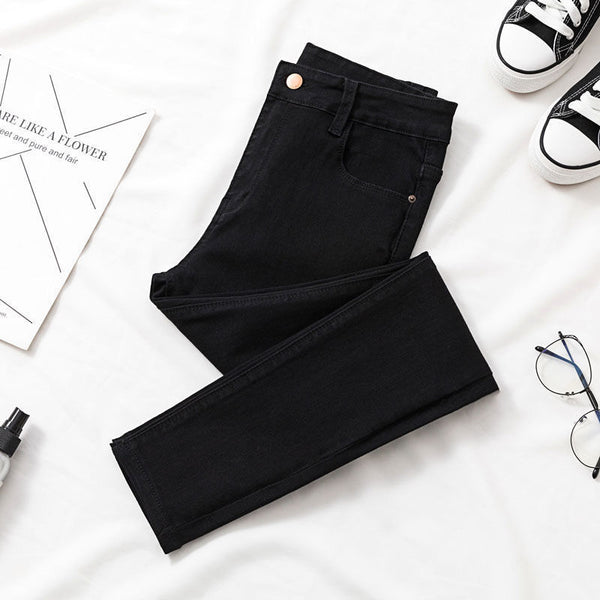 Jeans Slim Cintura Alta Mujer - Ajuste Perfecto Nine Points