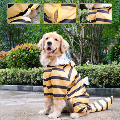 Traje Impermeable Completo para Mascotas de Cuatro Patas - Image 11