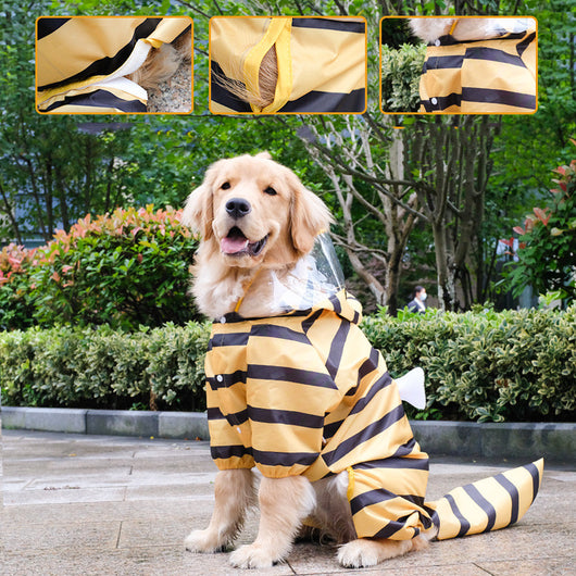 Traje Impermeable Completo para Mascotas de Cuatro Patas - Image 11