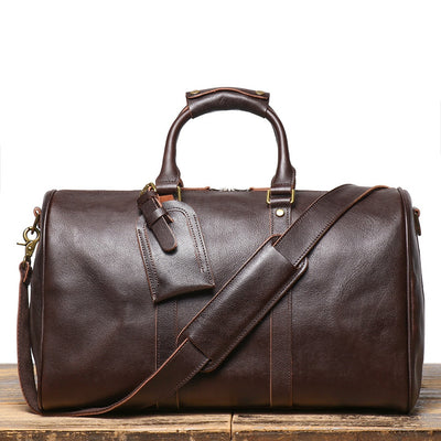 Bolsa Crossbody de Cuero Genuino para Hombre - Gym y Viajes - Image 34