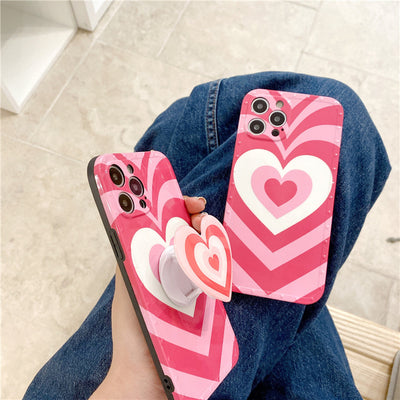 Funda para Celular con Soporte en Forma de Corazón - Image 2