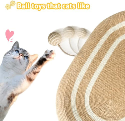 Cama Rascador 3 en 1 para Gatos con Almohadillas de Sisal Antideslizantes - Image 4