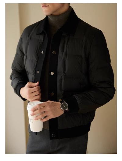 Chaqueta Casual Premium para Hombre con Diseño Patchwork - Image 5