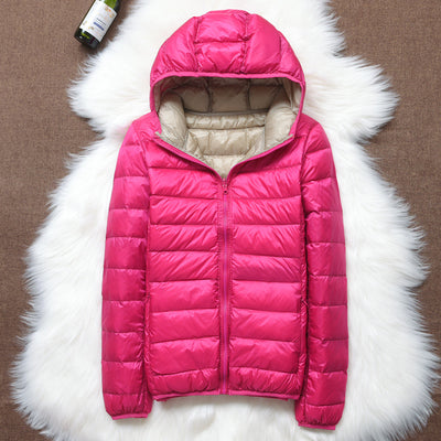 Chaqueta Acolchada Reversible Mujer - Ligera y Corta para Otoño e Invierno - Image 14