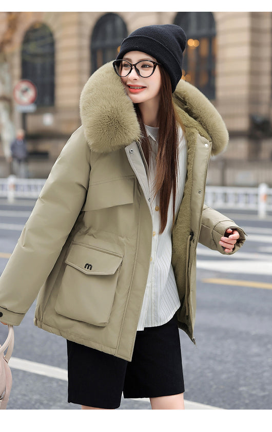 Chaqueta Acolchada Térmica para Mujer con Forro Polar - Image 24