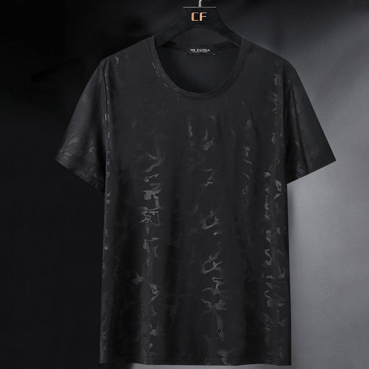 Camiseta Hombre Talla Grande Seda de Hielo Manga Corta - Image 11