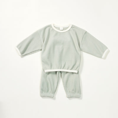 Pijama Infantil de Color Liso - Ropa Cómoda para Casa - Image 11