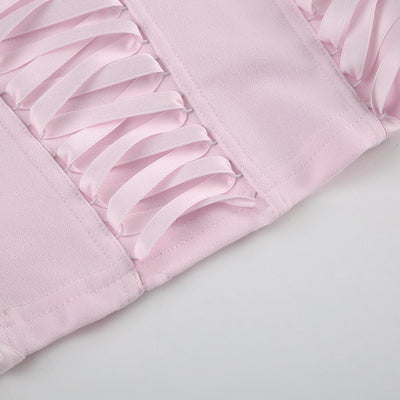 Chaleco Halter con Control de Cintura y Cordones - Diseño Veraniego para Mujer - Image 41