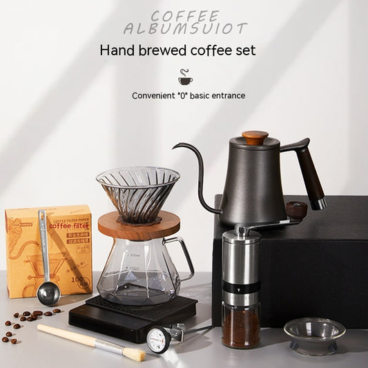 Set de Café Pour-Over Premium con Báscula Digital - Kit Completo para Casa