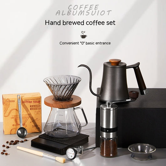 Set de Café Pour-Over Premium con Báscula Digital - Kit Completo para Casa