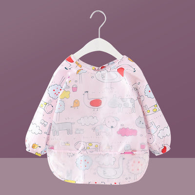 Babero Impermeable con Tirantes para Niños - Protección Total al Comer - Image 3