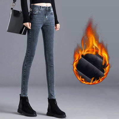Pantalones de Mezclilla Cintura Alta Ajustados para Mujer - Image 21