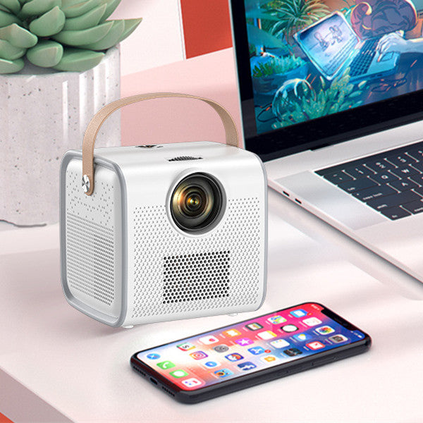 Proyector LED Portátil Full HD para Cine en Casa