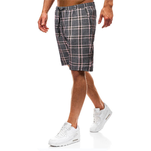 Pantalones Casuales a Cuadros - Image 7