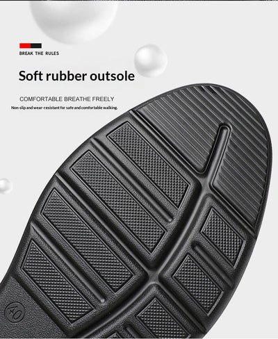 Zapatos de Cuero Ejecutivos para Hombre con Suela Gruesa Ultra Confortable - Image 19