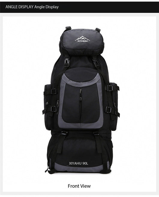 Mochila de Senderismo 90L XIYAHU - Resistente al Agua para Trekking y Acampada - Image 37
