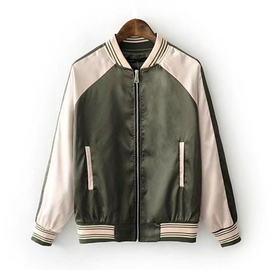 Chaqueta Larga con Cuello Mao y Bordado de Grúa Floral en la Espalda - Image 4