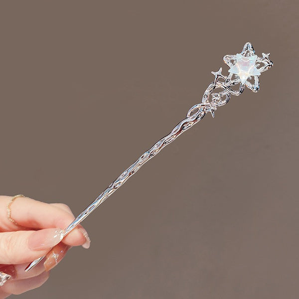 Pasador Moonstone de Piedra Lunar para Recogidos Elegantes