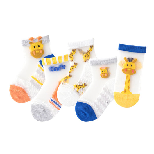 Calcetines Infantiles de Lana de Vidrio para Niños y Niñas