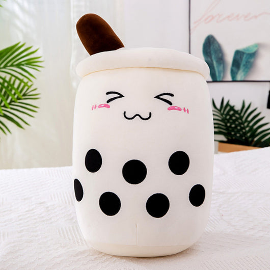 Peluche Taza de Té con Leche - Almohada Frutal Fresa y Matcha - Image 7
