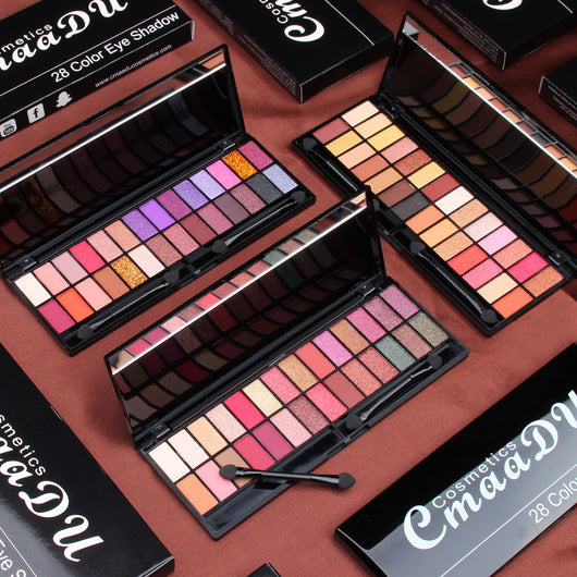Paleta de Sombras Mate y Perladas 28 Colores para Ojos - Image 13