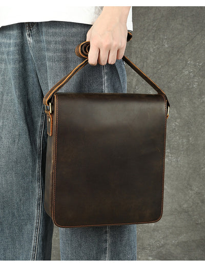 Bolsa Crossbody de Cuero Premium para Hombre - Diseño Versátil y Elegante - Image 19