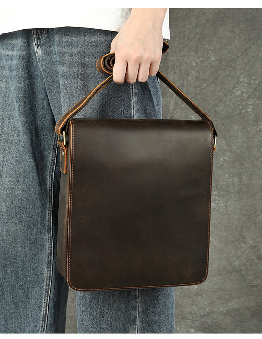 Bolsa Crossbody de Cuero Premium para Hombre - Diseño Versátil y Elegante - Image 19