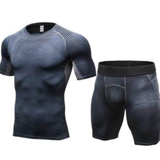 Shorts Deportivos de Compresión Muscular para Hombre