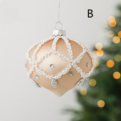 Bola de Navidad Decorativa de Vidrio Soplado - Adorno Artesanal para Árbol - Image 3