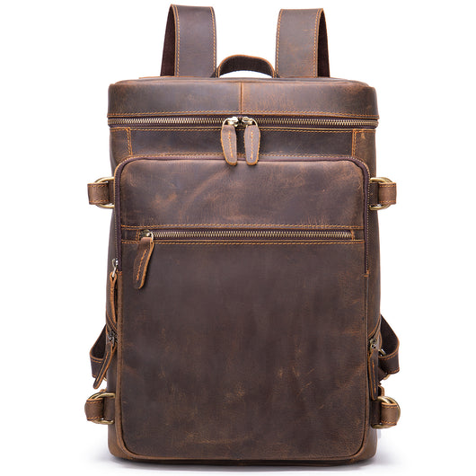 Bolso Bandolera Hombre Cuero Retro Estilo Coreano - Image 15