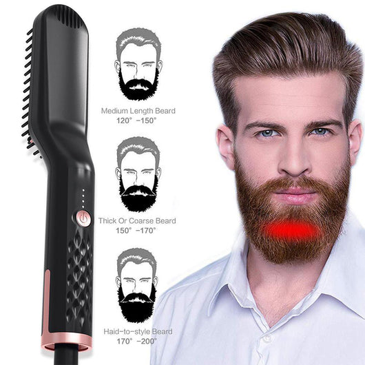 Peine Alisador Eléctrico Multifuncional - Plancha Rápida para Cabello y Barba - Image 9